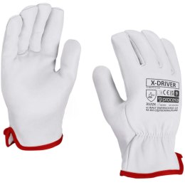 RĘKAWICE CAŁOSKÓRZANE X-DRIVER ROZM. 11
