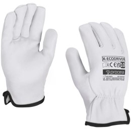 RĘKAWICE CAŁOSKÓRZANE X-ECODRIVER ROZM. 10
