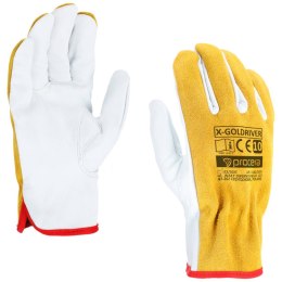 RĘKAWICE CAŁOSKÓRZANE X-GOLDRIVER ROZM. 10