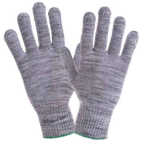 RĘKAWICE OCHRONNE BAWEŁNIANO POLIESTROWE X-GREY rozm. 8