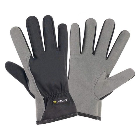 RĘKAWICE OCHRONNE ZE SKÓRY SYNTETYCZNEJ X-GRIS ROZM. 10