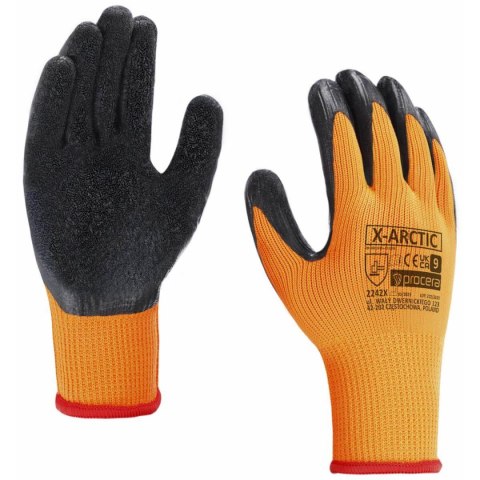 RĘKAWICE OCIEPLANE POWLEKANE LATEKSEM X-ARCTIC
