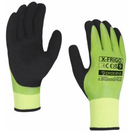 RĘKAWICE OCIEPLANE POWLEKANE PODWÓJNIE PIANKĄ LATEKSOWĄ I GŁADKIM LATEKSEM X-FRIGO