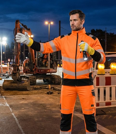 BLUZA FLASH OSTRZEGAWCZA POMARAŃCZ SKF004 KAT II - Reflective orange (RO) 2XL.
