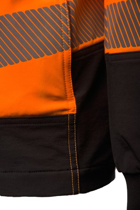 BLUZA FLASH OSTRZEGAWCZA POMARAŃCZ SKF004 KAT II - Reflective orange (RO) XL