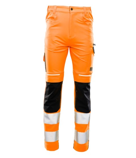 SPODNIE DO PASA FLASH OSTRZEGAWCZE POMARAŃCZ SKF006 KAT II - Reflective orange (RO) 32