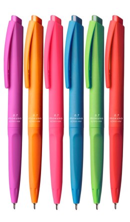 Długopis KD910-NM niebieski 0.7mm,mix kolorów TETIS