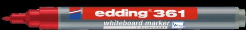 Marker EDDING 1mm do tablic okrągła końcówka czerwony 361/002/CZ