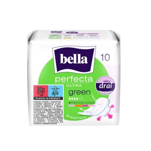 Podpaski BELLA Perfekt Ultra Green (10)