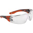 OKULARY OCHRONNE BOLLE RUSH 2.0 (PRZEZROCZYSTE) BLACK/RED