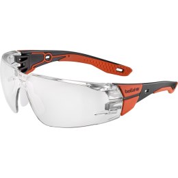 OKULARY OCHRONNE BOLLE RUSH 2.0 (PRZEZROCZYSTE) BLACK/RED