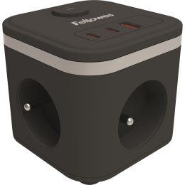 POWER CUBE typ E, czarny, 100137169 FELLOWES