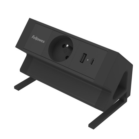 POWER DESK typ E, czarny, 100137174 FELLOWES