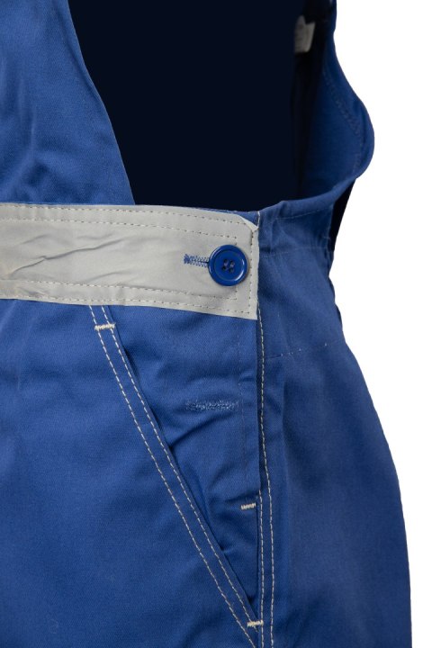 SPODNIE OGRODNICZKI / ODBLASK - Niebieski/odbask 17353 46