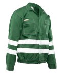 BLUZA / ODBLASK - Zielony/odbask 17353