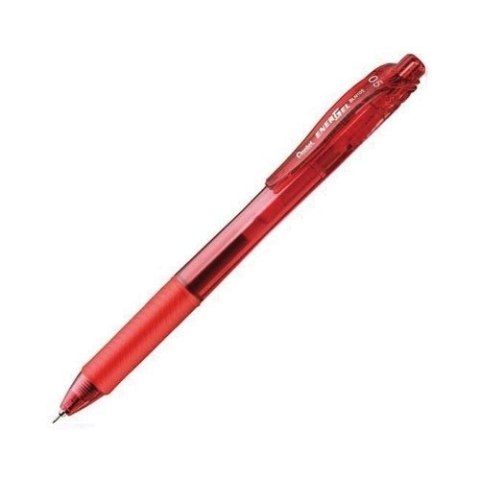 Cienkopis kulkowy 0,5mm czerwony BLN105-B PENTEL