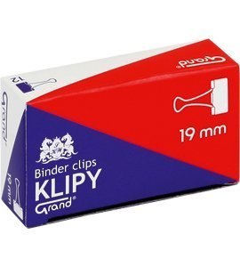 Klip 19mm 12szt (3/4 cala) czarny GRAND 110-1092 Klip 19mm 12szt (3/4 cala) czarny GRAND 110-1092
