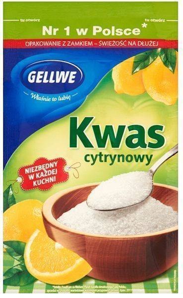 Kwasek cytrynowy w proszku 20g Kwasek cytrynowy w proszku 20g
