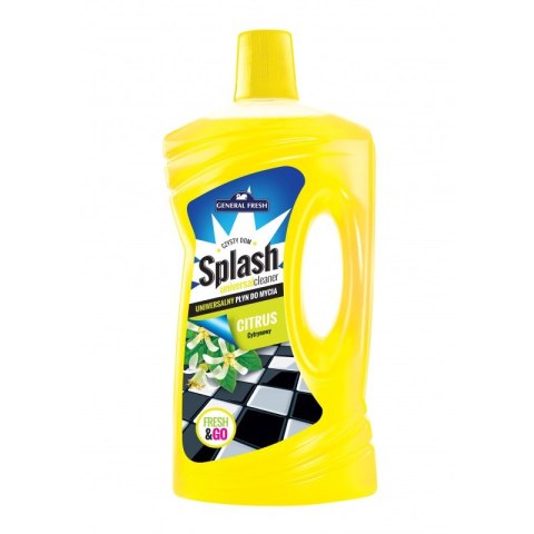 Płyn uniwersalny SPLASH 1l CYTRYNA GENERAL FRESH Płyn uniwersalny SPLASH 1l CYTRYNA GENERAL FRESH