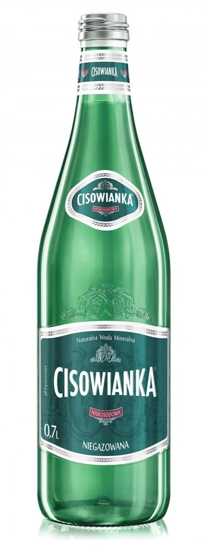 Woda CISOWIANKA 0.7l Classique niegazowana szkło