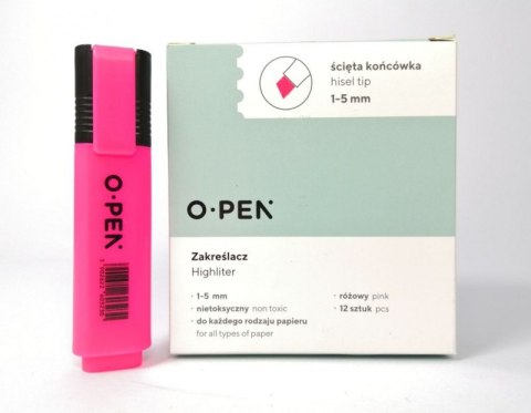 Zakreślacz różowy DH106 OPEN Zakreślacz różowy DH106 OPEN