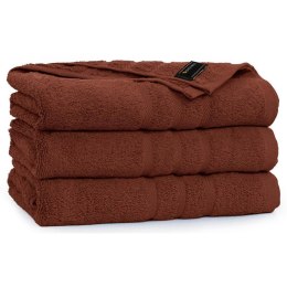 RĘCZNIK HELIOS 70X140 500G. BRĄZOWY