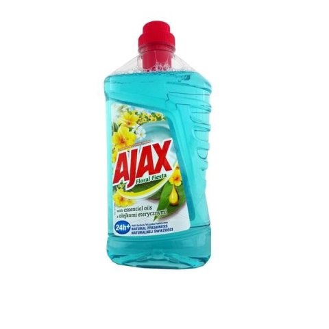 AJAX Płyn do mycia Floral Fiesta 1l Lagun Flowers niebieski 472908