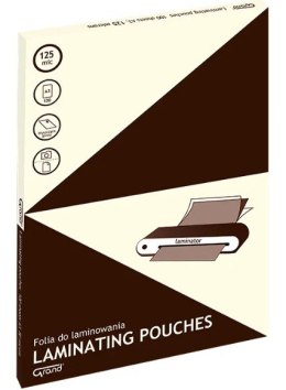 Folia do laminowania GRAND A3, 125 mic, 100 arkuszy 160-2286