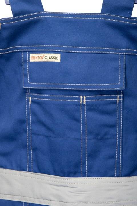 SPODNIE OGRODNICZKI / ODBLASK - Niebieski/odbask 17353