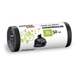 STELLA Worki 35l na śmieci HDLD czarne (50 szt.) ST-HR-033706