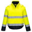 Kurtka ostrzegawcza 2 w 1 Essential Bomber
