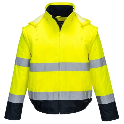 Kurtka ostrzegawcza 2 w 1 Essential Bomber