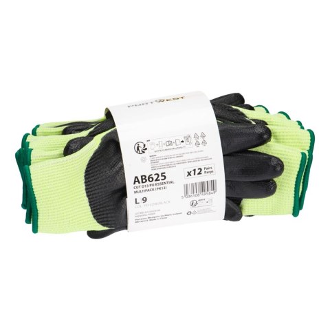 Rękawice antyprzecięciowe D13 PU Essential Multipack (PK12)