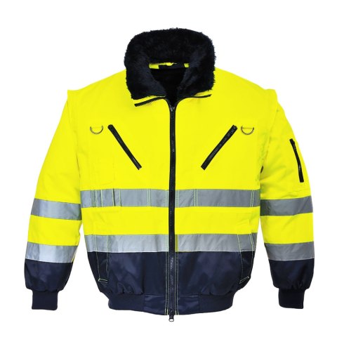 Kurtka ostrzegawcza Pilot 3w1