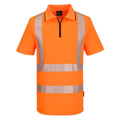 Kurtka ostrzegawcza polo KX3 z krótkim rękawem