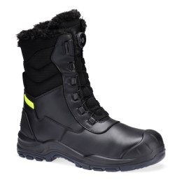 Skórzane wysokie buty zimowe S3L SC HRO CI SR
