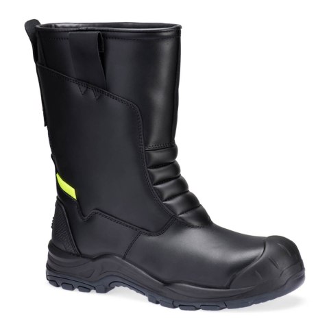 Skórzane wysokie buty zimowe S3L SC HRO CI SR