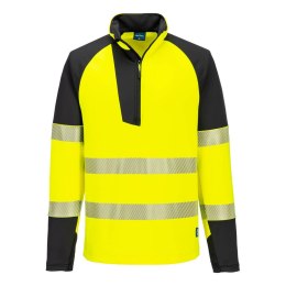 Bluza ostrzegawcza PW3 z zamkiem 1/4