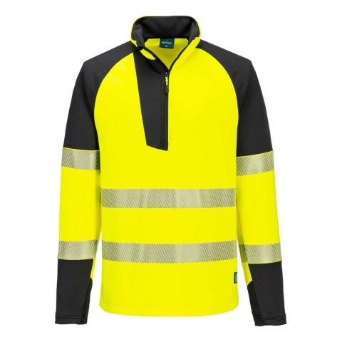 Bluza ostrzegawcza PW3 z zamkiem 1/4