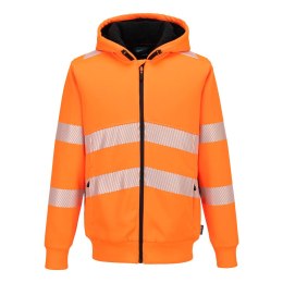PW321 Bluza zimowa ostrzegawcza, zapinana na zamek błyskawiczny