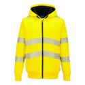 PW321 Bluza zimowa ostrzegawcza, zapinana na zamek błyskawiczny