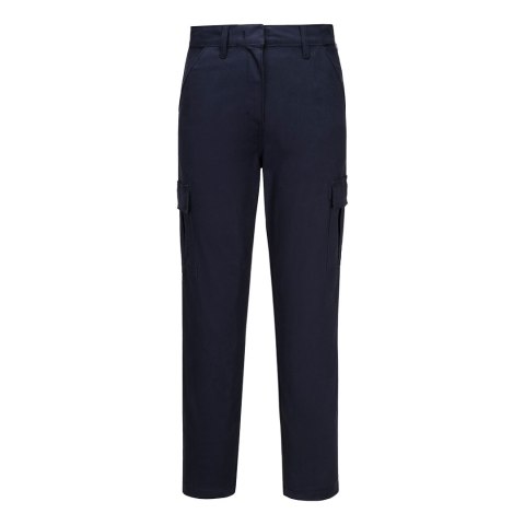 Spodnie damskie cargo stretch