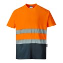 T-shirt dwukolorowy ostrzegawczy Cotton Comfort
