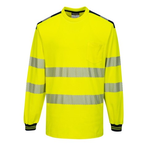 T-shirt ostrzegawczy PW3 z długim rękawem