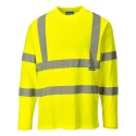T-shirt ostrzegawczy z długimi rękawami