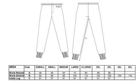 Legginsy trudnopalne i antyelektrostatyczne Modaflame
