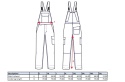 Ogrodniczki trudnopalne Bizweld Work