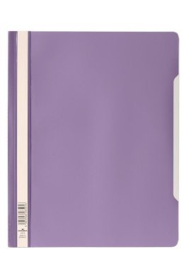 Skoroszyt A4 z przezroczystą okładką standard owy z PVC Lila 257033 DURABLE