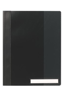 Skoroszyt A4 z przezroczystą okładką, szeroki PCW czarny 251001 DURABLE