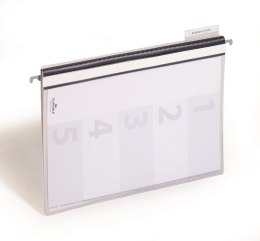 Teczka osobowa zawieszana 5-częściowa Niemiec ka Szary 255510 DURABLE
